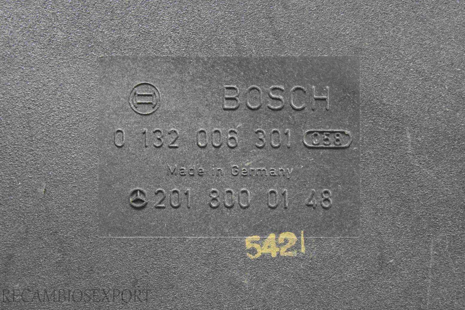Bomba cierre centralizado Mercedes W126 2018000148 201 800 01 48 Bosch 0132006301 0 132 006 301 - foto 2