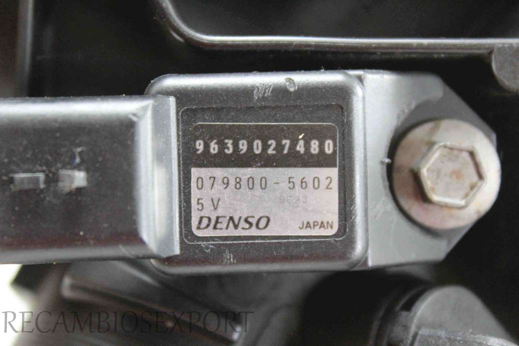 Caja mariposa Peugeot 407 Citroen C5 9639027480 9655971780 Denso 0798005602 079800-5602 - foto 3