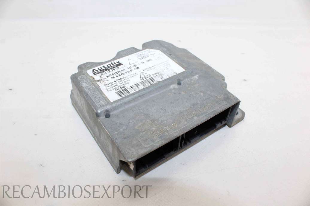 Centralita de airbag Citroen C4 9658137980 Autoliv 603725800 603 72 58 00 AI - foto 1