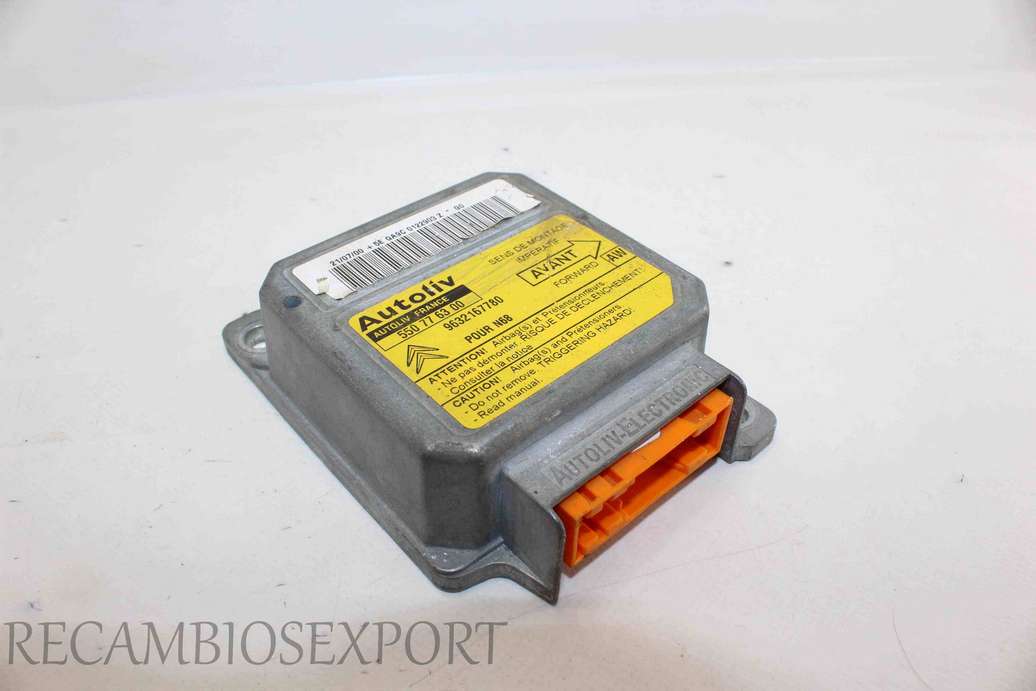 Centralita de airbag Citroen Xsara Picasso 9632167780 Autoliv 550776300 550 77 63 00 AW - foto 1