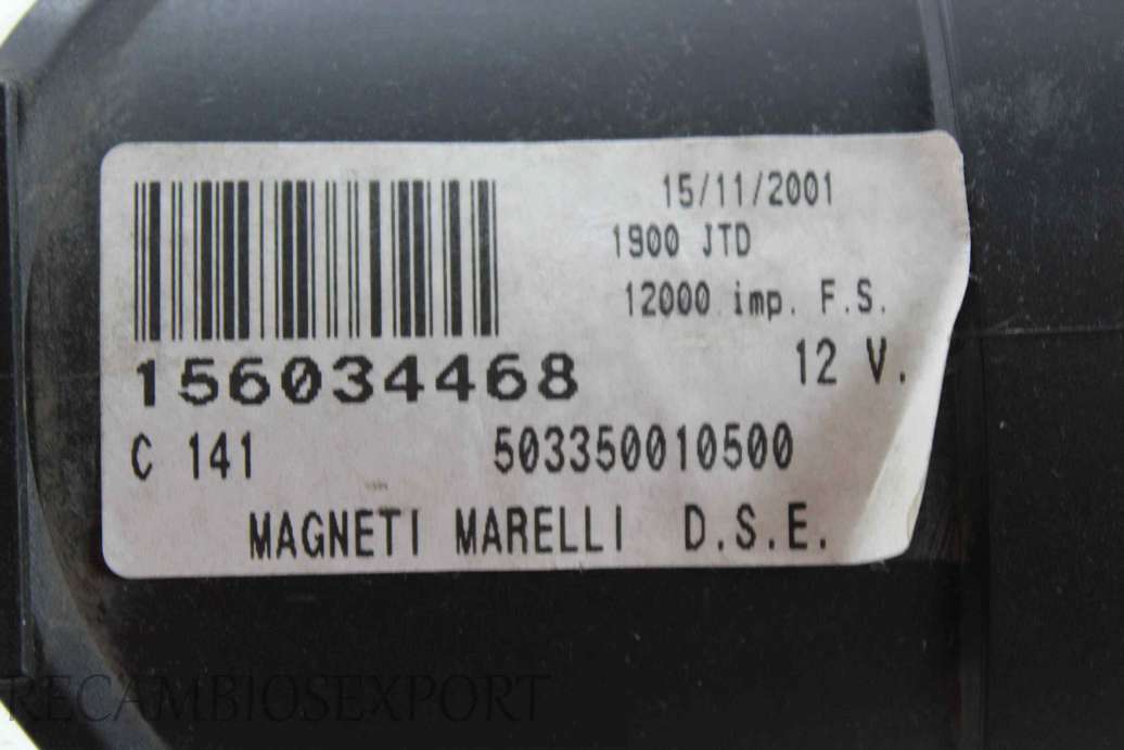 Cuadro de instrumentos Alfa Romeo 156 156034468 Magneti Marelli 503350010500 - foto 2
