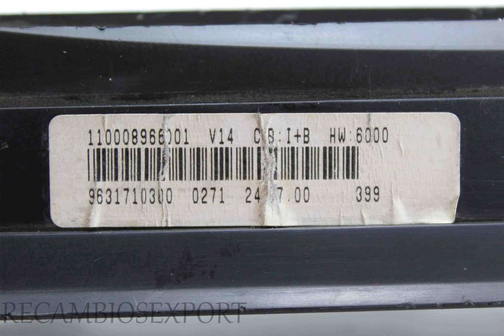 Cuadro de instrumentos Citroen Xsara Picasso 9631710380 110008966001 - foto 2