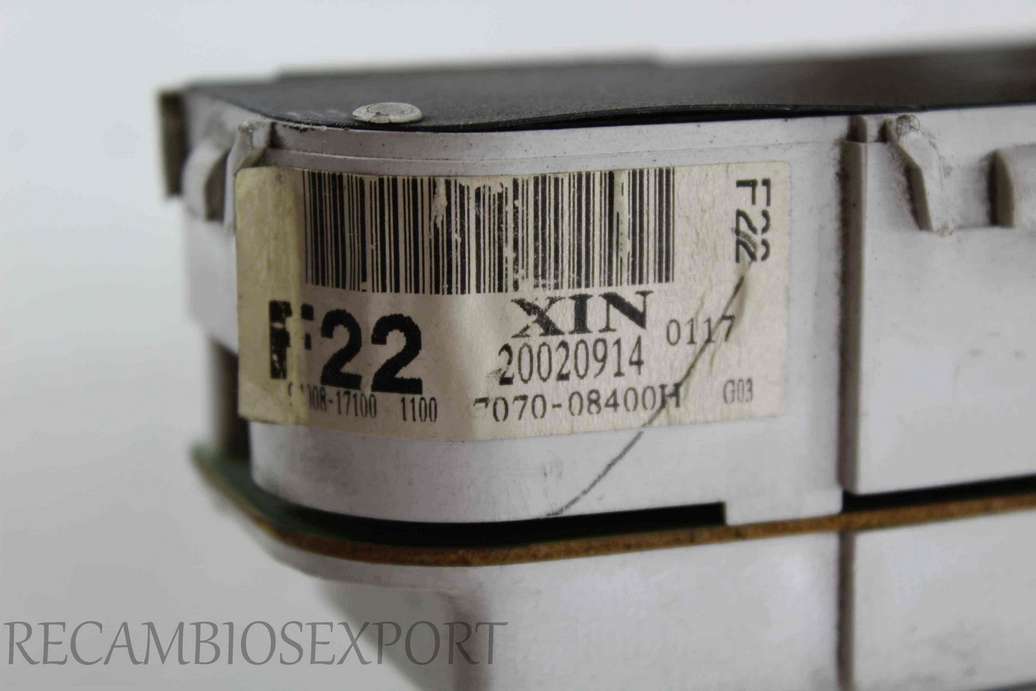 Cuadro de instrumentos Hyundai Matrix 707008400H 7070-08400H - foto 2