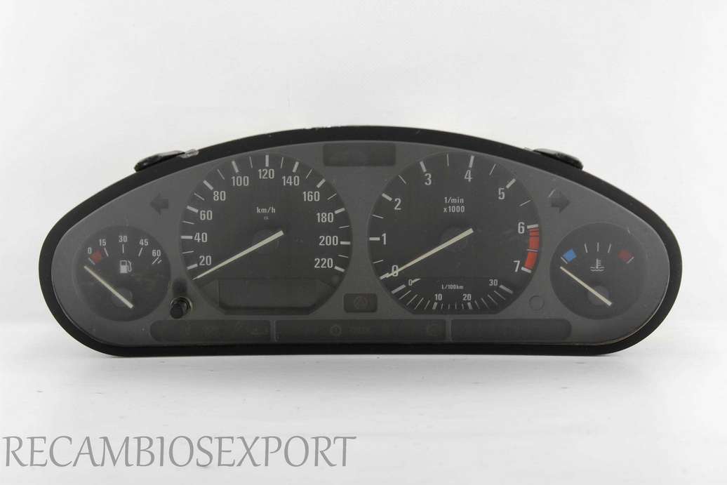 Cuadro de instrumentos BMW E36 8357422 8 357 422 VDO 110008463051 110.008.463/051 - foto 1