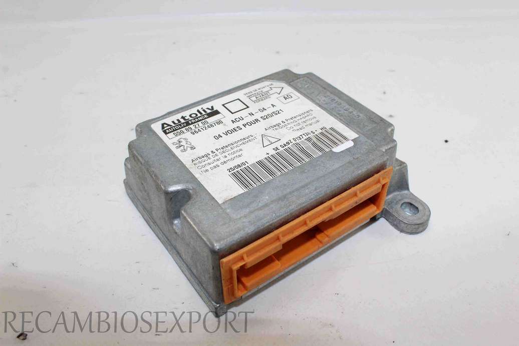 Centralita de airbag Peugeot 106 Citroen Saxo 9641248780 Autoliv 550892700 550 89 27 00 A0 - foto 1
