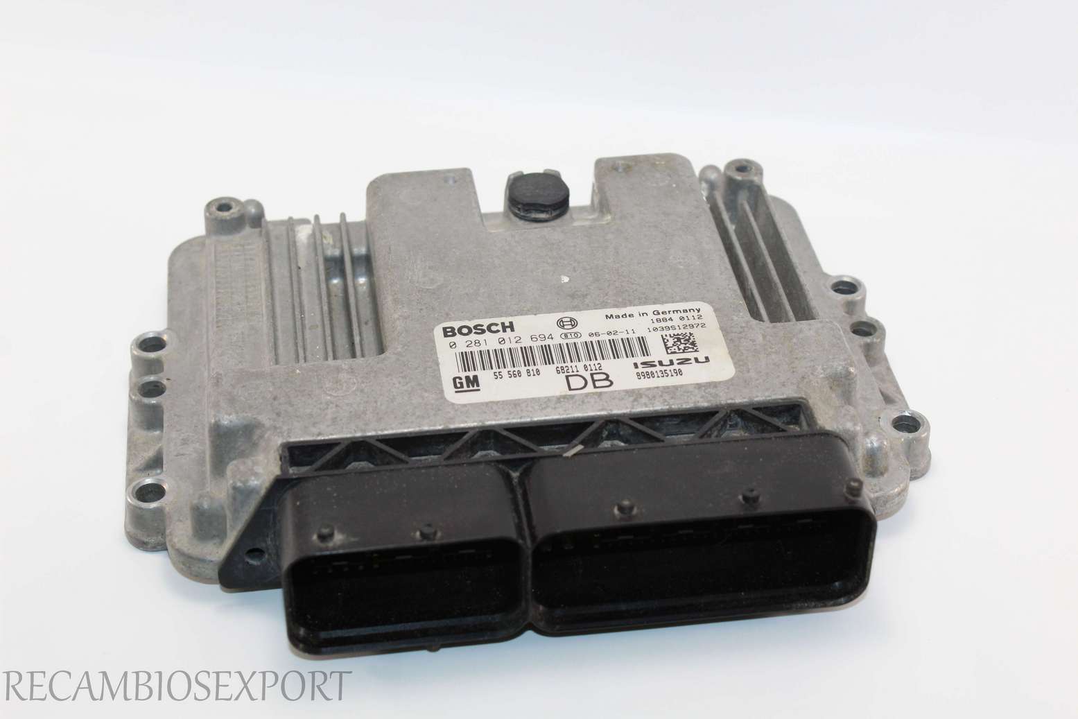 Centralita del motor Opel Astra H 55560810 55 560 810 DB 55560810DB BOSCH 0281012694 0 281 012 694 ISUZU 8980135190 - foto 1