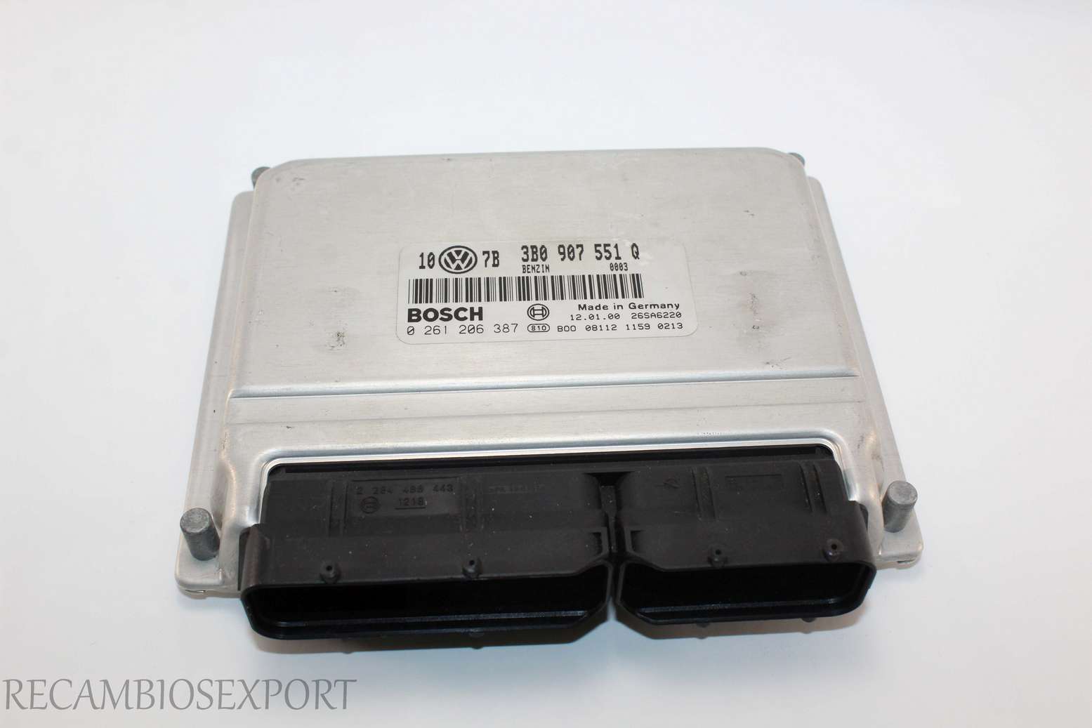 Centralita del motor VW Passat 3B0907551Q 3B0 907 551 Q Bosch 0261206387 0 261 206 387 - foto 1
