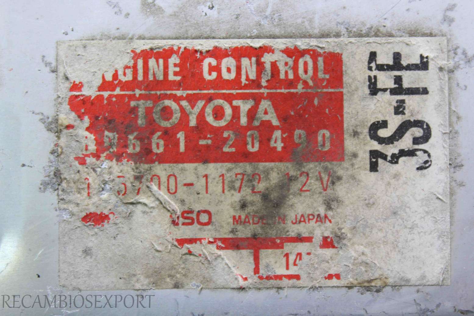 Centralita del motor Toyota Camry 8966120490 89661-20490 Denso 1757001172 175700-1172 - foto 2