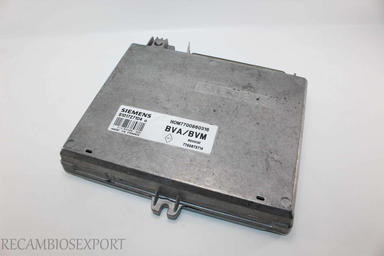 Centralita del motor Renault Laguna 7700873714 HOM7700860316 Siemens S101727104Q S101727104 Q - foto 1