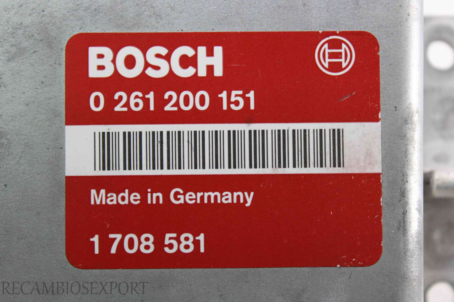 Centralita del motor BMW E34 1708581 1 708 581 Bosch 0261200151 0261200151 - foto 2