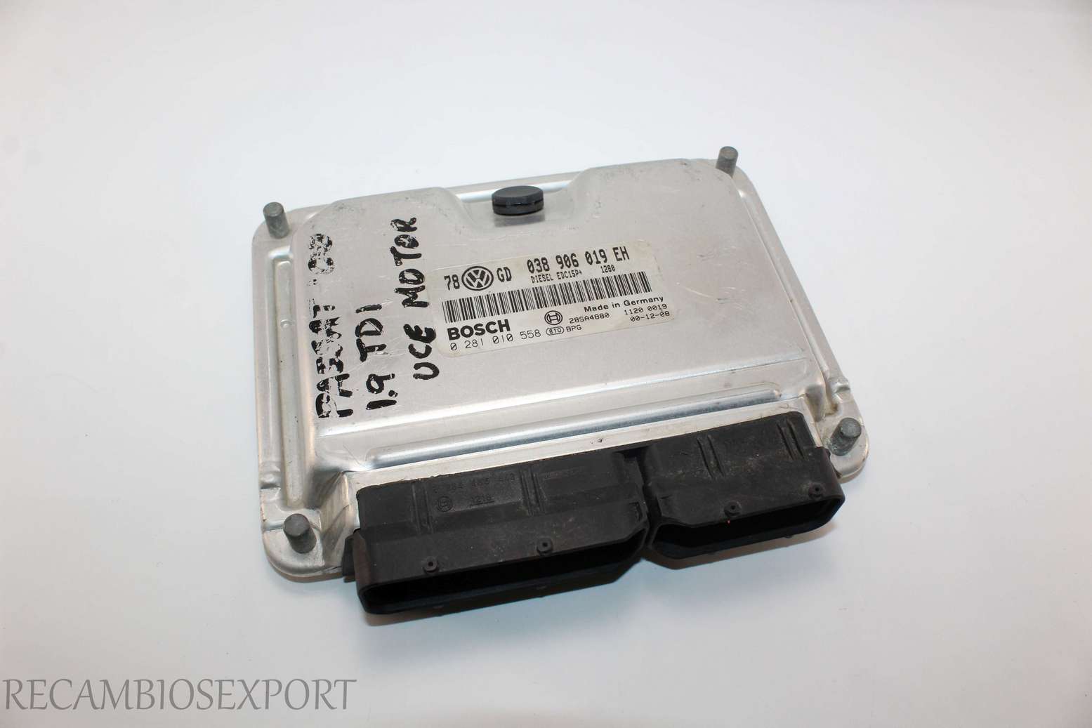 Centralita del motor VW Passat 038906019EH 038 906 019 EH Bosch 0281010558 0 281 010 558 - foto 1