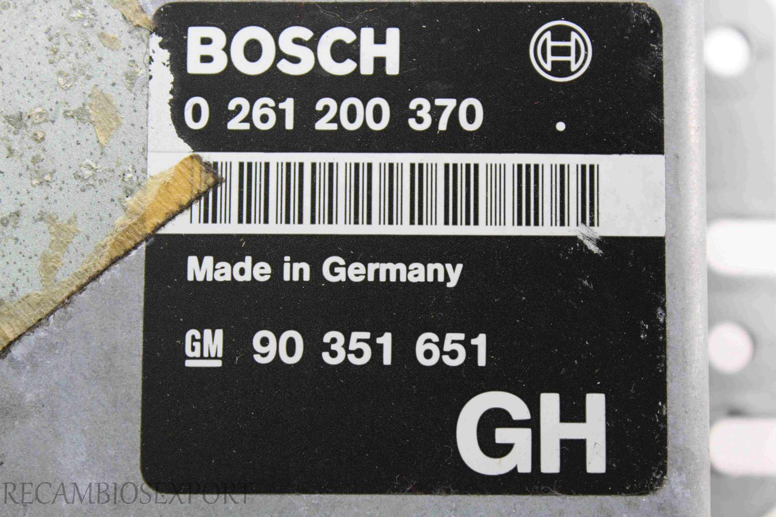 Centralita del motor Opel Omega GM90351651 GM 90351651 GM 90 351 651 Bosch 0261200370 0 261 200 370 - foto 2