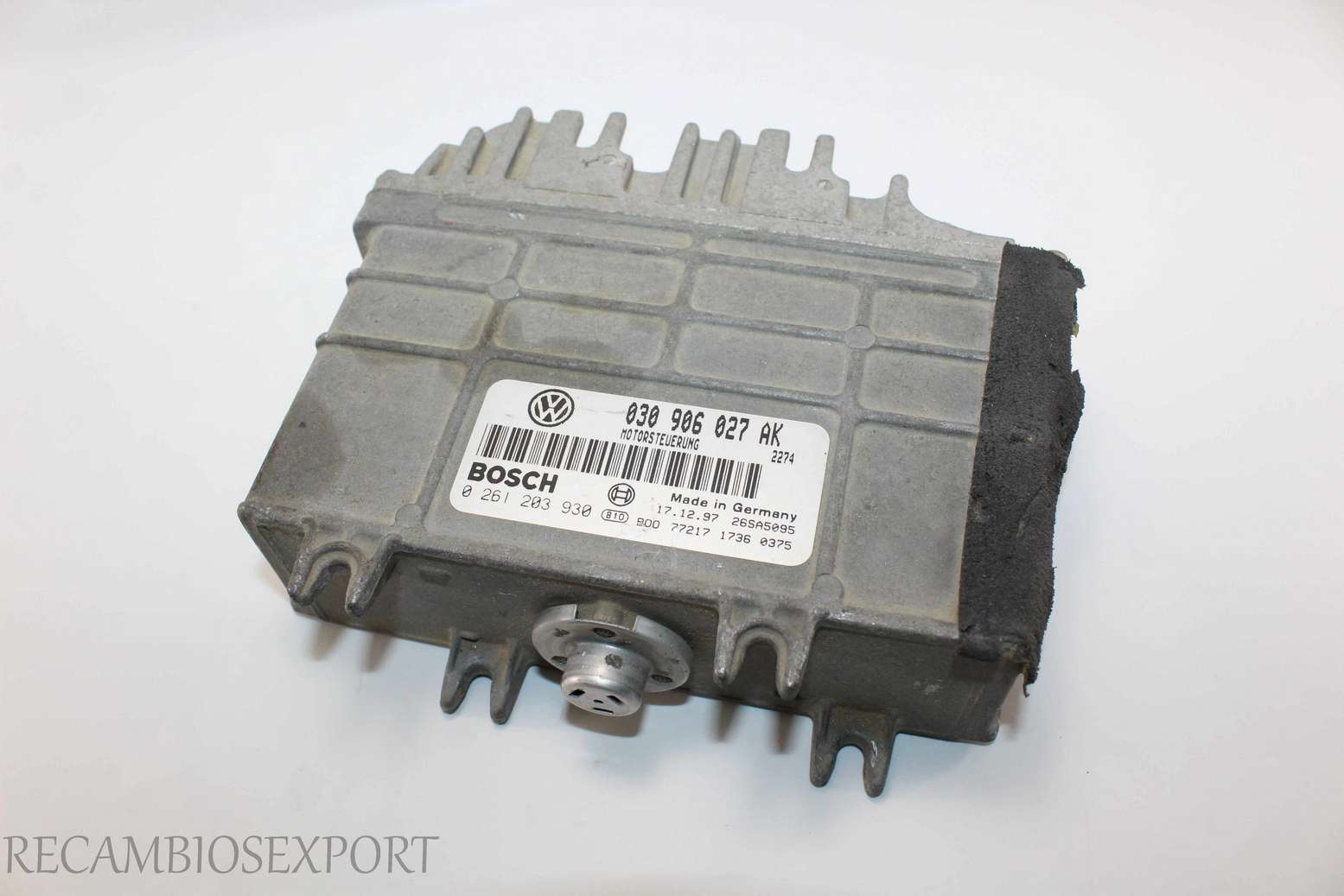 Centralita del motor Seat Arosa 030906027AK 030 906 027 AK Bosch 0261203930 0 261 203 930 - foto 1