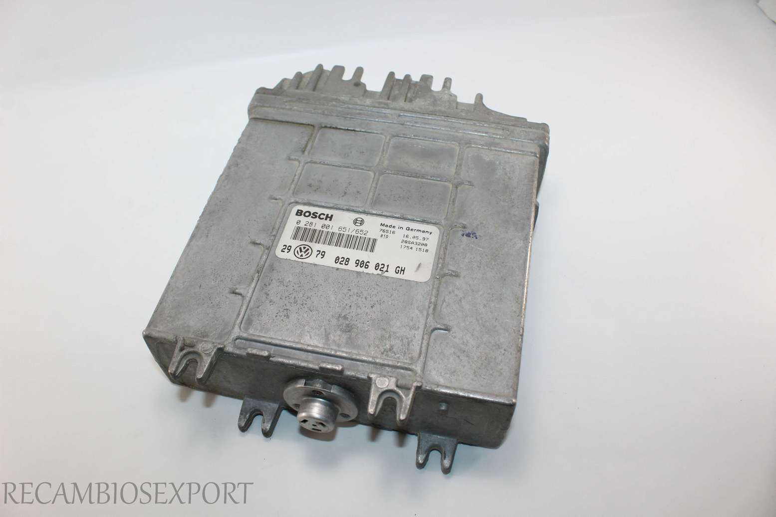 Centralita del motor VW Golf 028906021GH 028 906 021 GH Bosch 0281001652 0 281 001 651/652 - foto 1