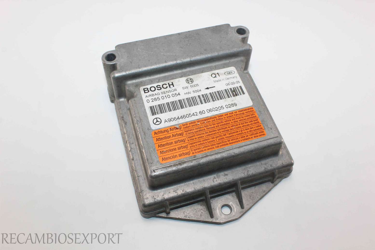 Centralita de airbag Mercedes W906 A9064460542 Bosch 0285010054 0 285 010 054 Q1 - foto 1
