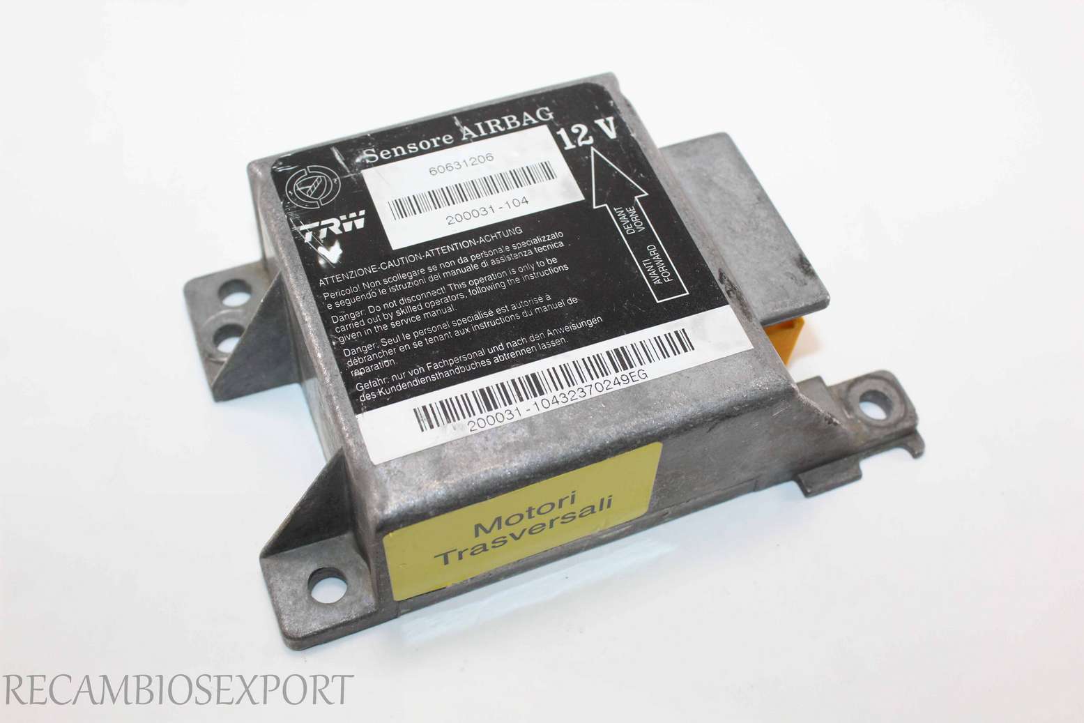 Centralita de airbag Fiat Lancia 60631206 TRW - foto 1