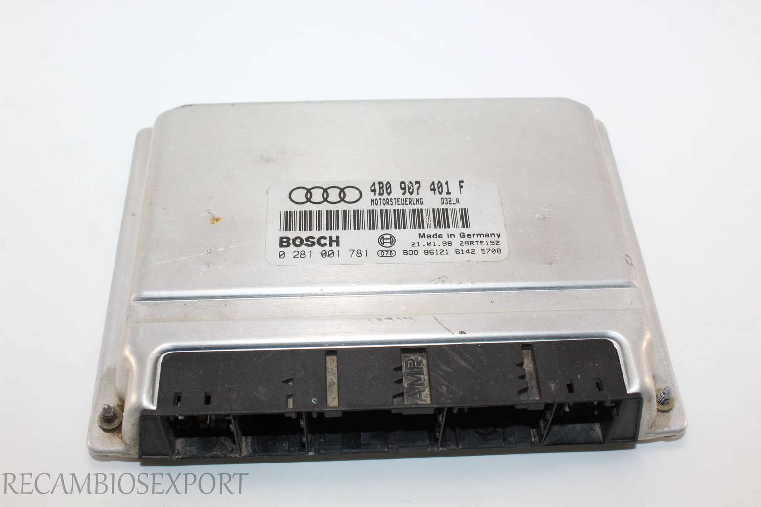 Centralita del motor Audi A6 4B0907401F 4B0 907 401 F Bosch 0281001781 0 281 001 781 - foto 1