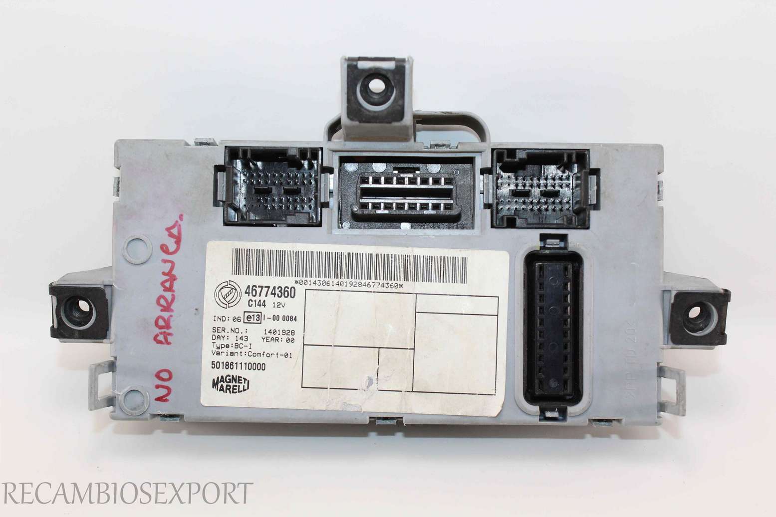 Caja de fusibles Fiat Punto 46774360 Magneti Marelli 501861110000 - foto 1
