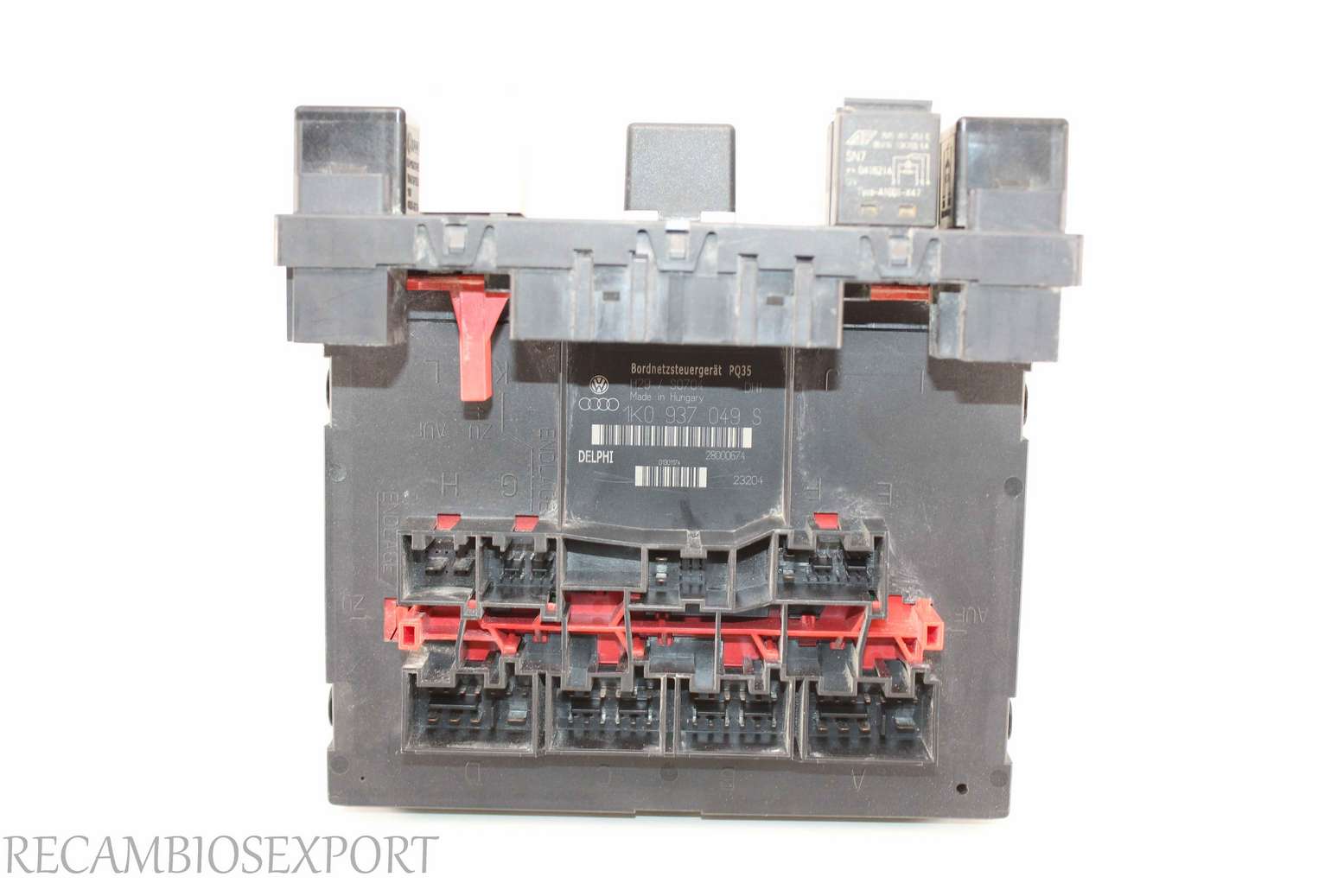 Caja de fusibles VW Golf Caddy Aleta Touran 1K0937049S 1K0 937 049 S Delphi 28000674 - foto 1