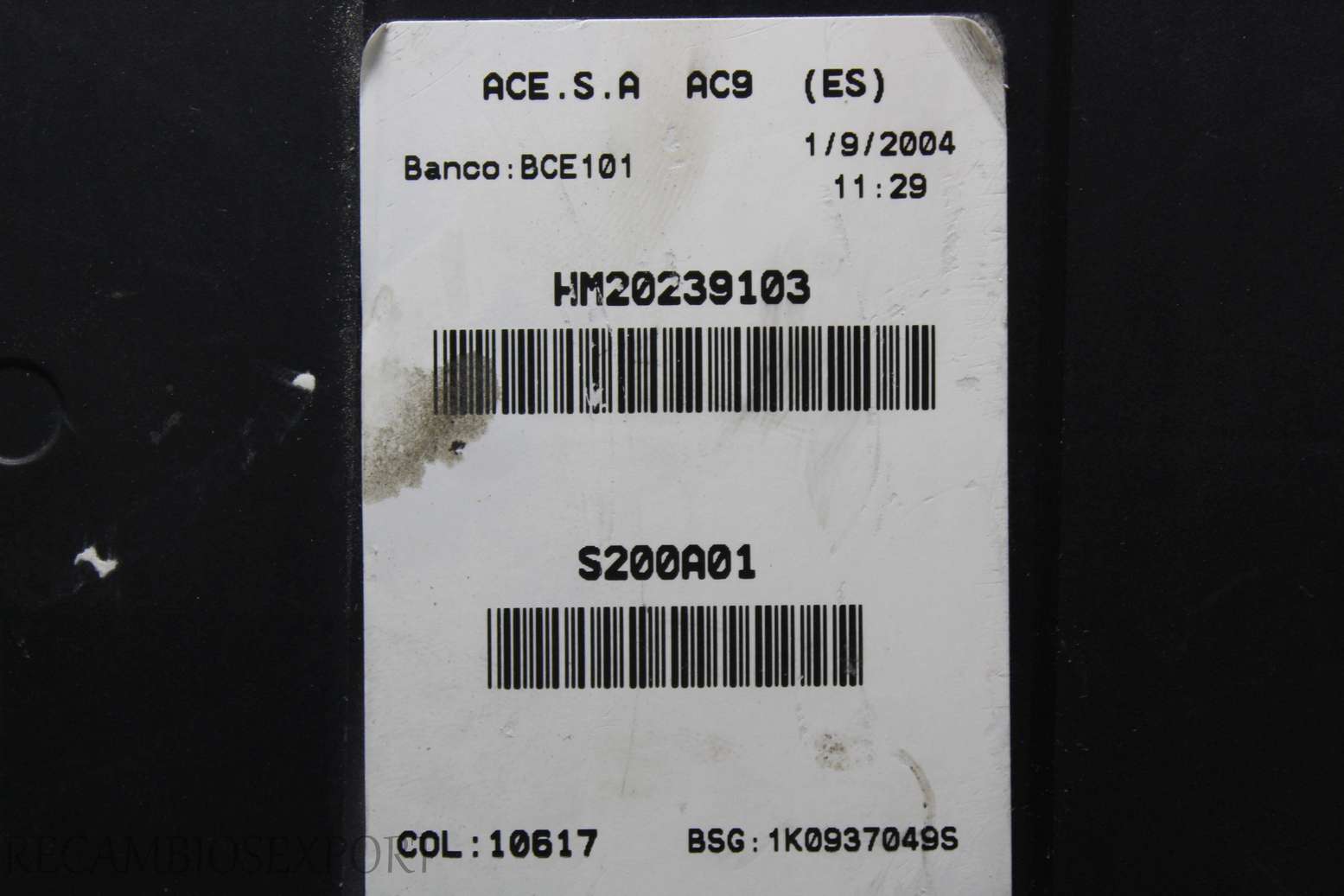 Caja de fusibles VW Golf Caddy Aleta Touran 1K0937049S 1K0 937 049 S Delphi 28000674 - foto 3