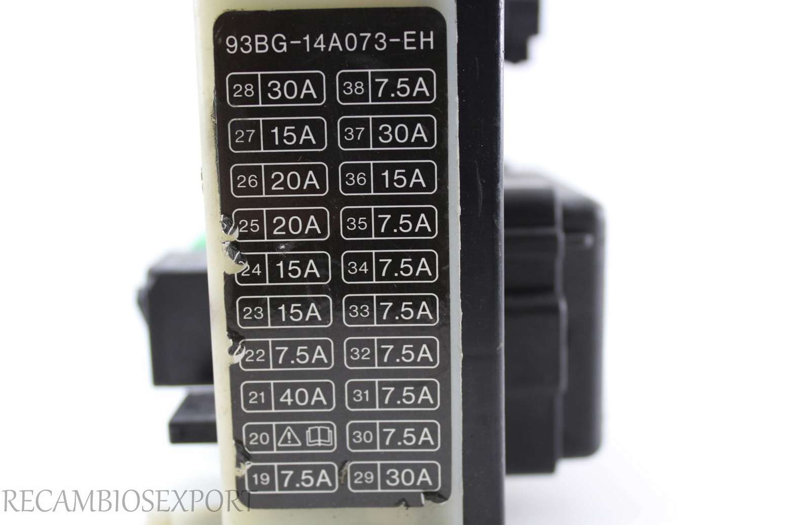 Caja de fusibles Ford Mondeo 93BG14K150AD 93BG-14K150-AD 93BG14A073EH 93BG-14A073-EH - foto 4