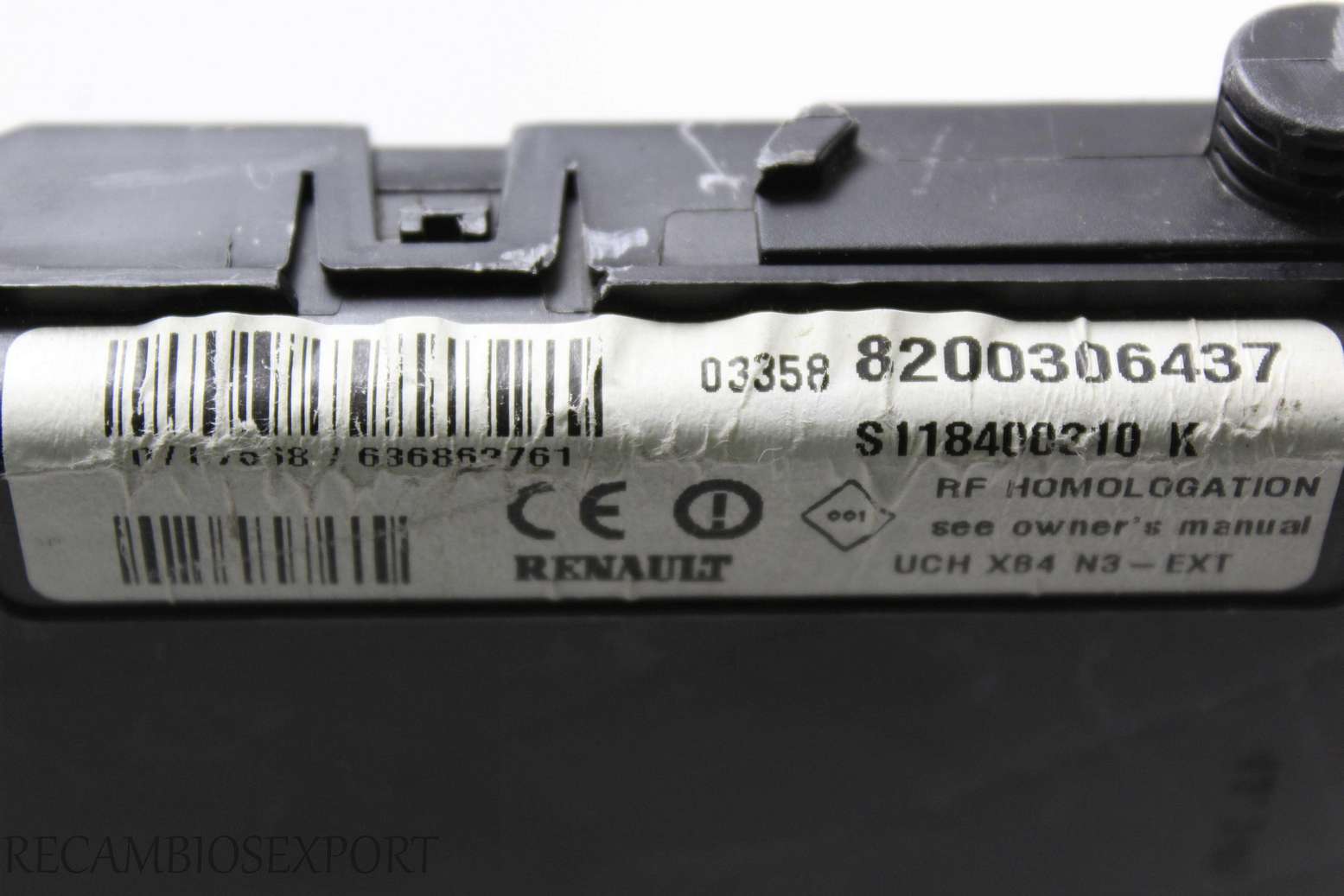 Caja de fusibles Renault Scenic 8200306437 Siemens S118400310K S118400310 K - foto 2