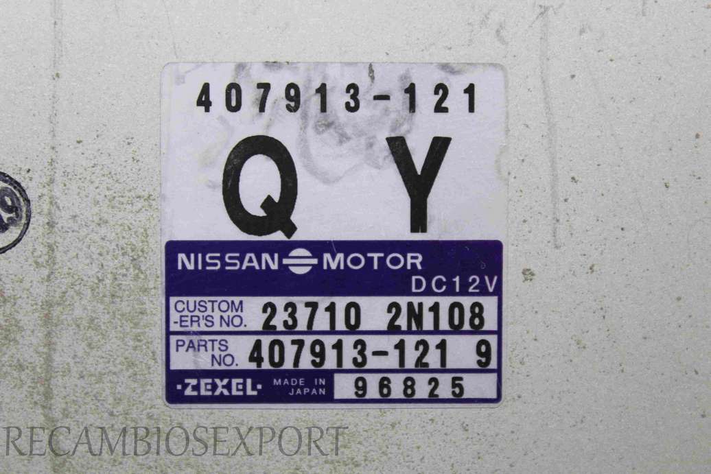 Centralita del motor Nissan Almera 407913121 407913-121 237102N108 23710 2N108 4079131219 407913-121 9 - foto 2