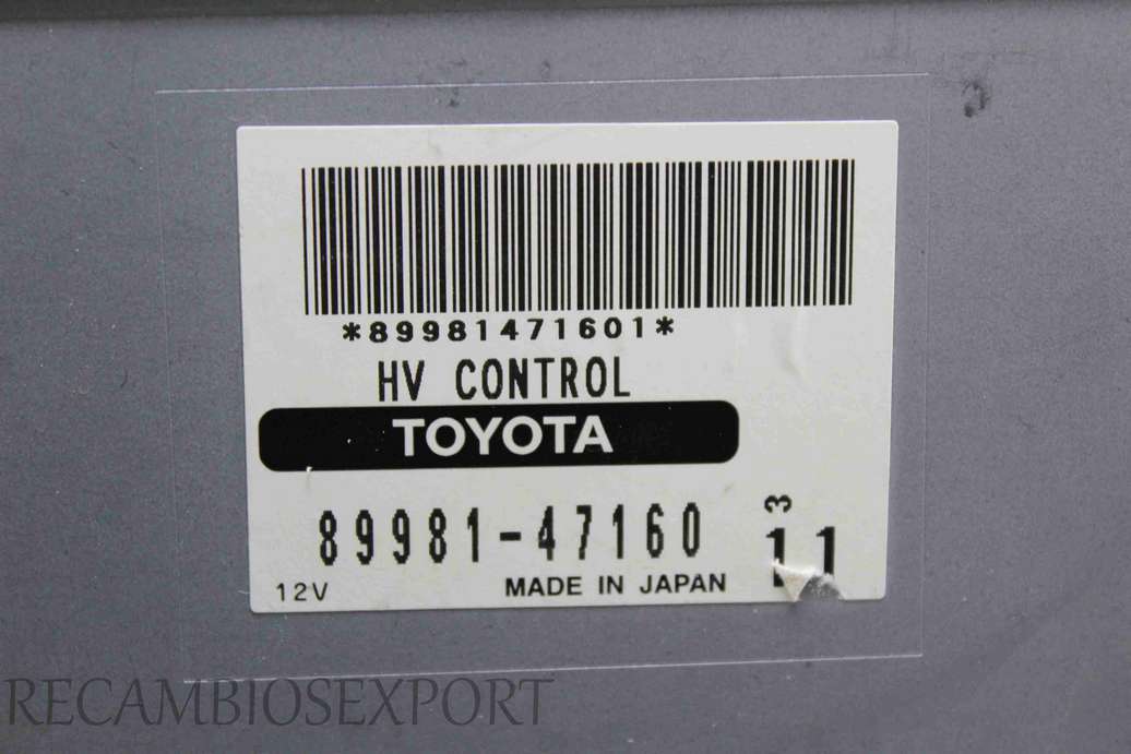 Centralita check contro Toyota Prius 8998147160 89981-47160 - foto 2