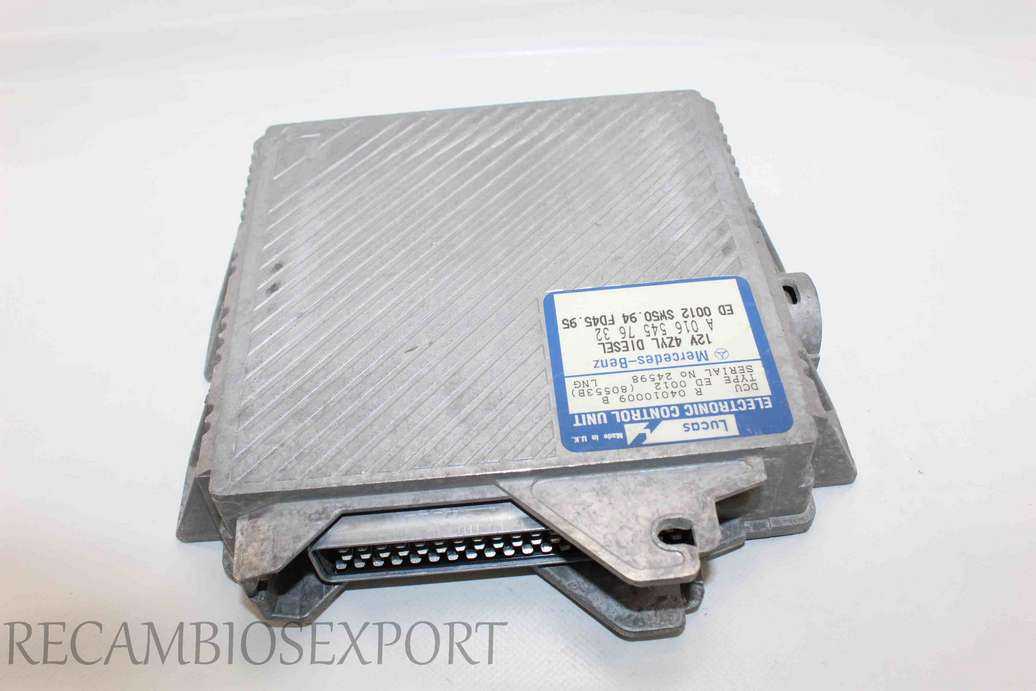 Centralita del motor Mercedes W210 W202 A0165457632 A 016 545 76 32 R04010009B R 04010009 B - foto 1