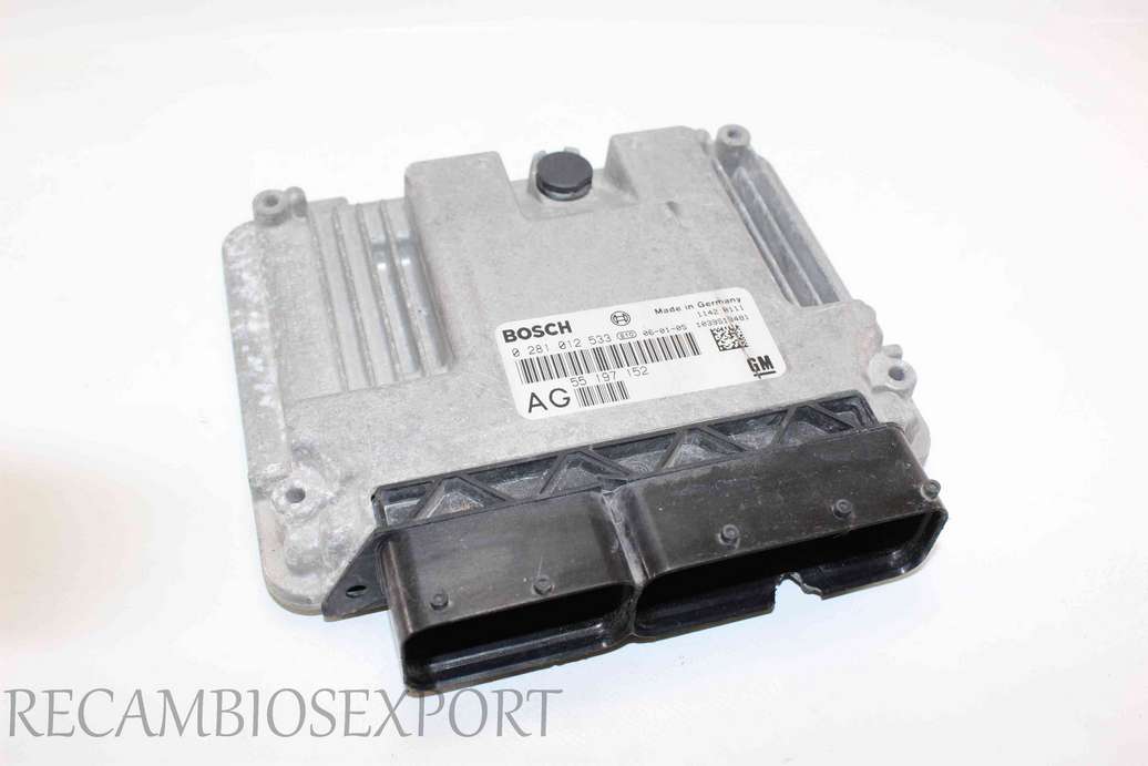 Centralita del motor Opel Vectra AG55197152 AG 55197152 AG 55 197 152 Bosch 0281012533 0 281 012 533 - foto 1