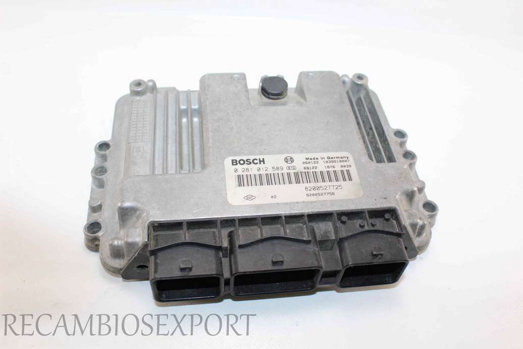 Centralita del motor Renault Megane Scenic 8200527725 8200527725 Bosch 0281012589 0 281 012 589 - foto 1