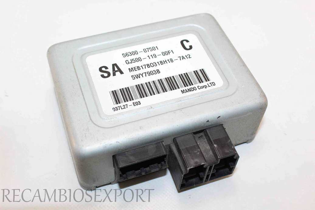 Modulo controlador Kia Picanto 5630007501 5630007501 GJ50011900F1 GJ500-119-00F1 MEB17B031BH18-7A12 Siemens 5WY7903B - foto 1