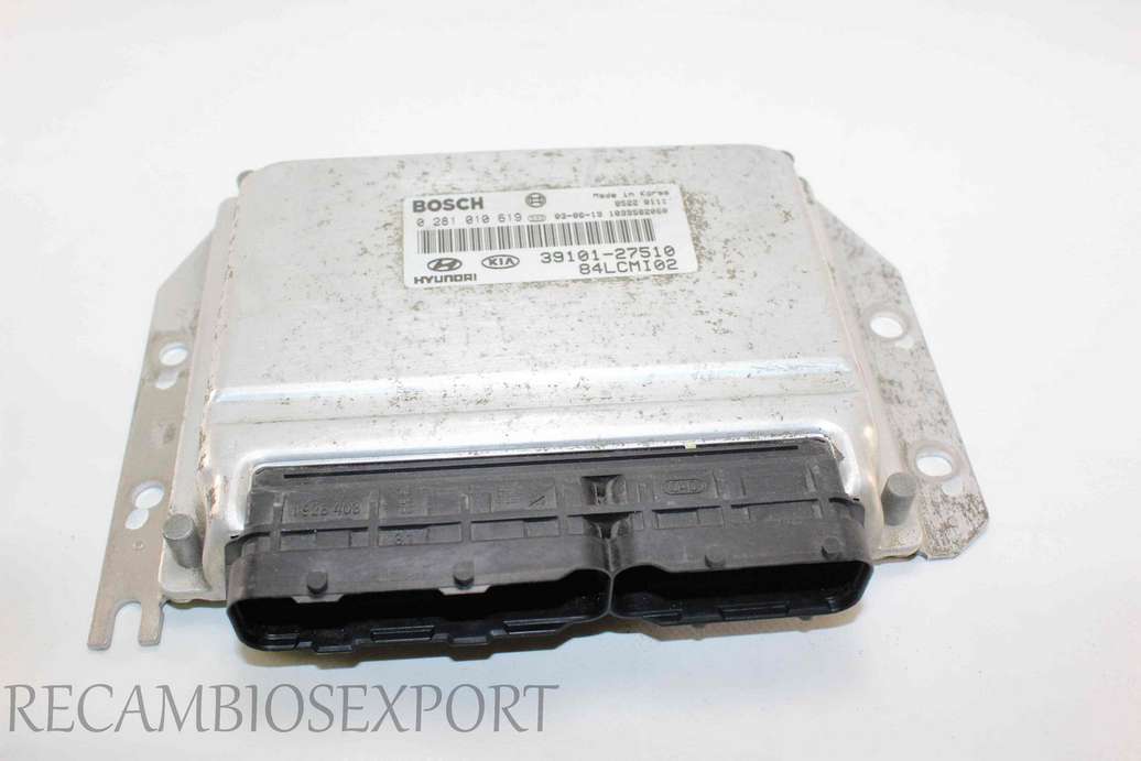Centralita del motor Hyundai Accent 3910127510 39101-27510 Bosch 0281010619 0 281 010 619 84LCMI02 - foto 1