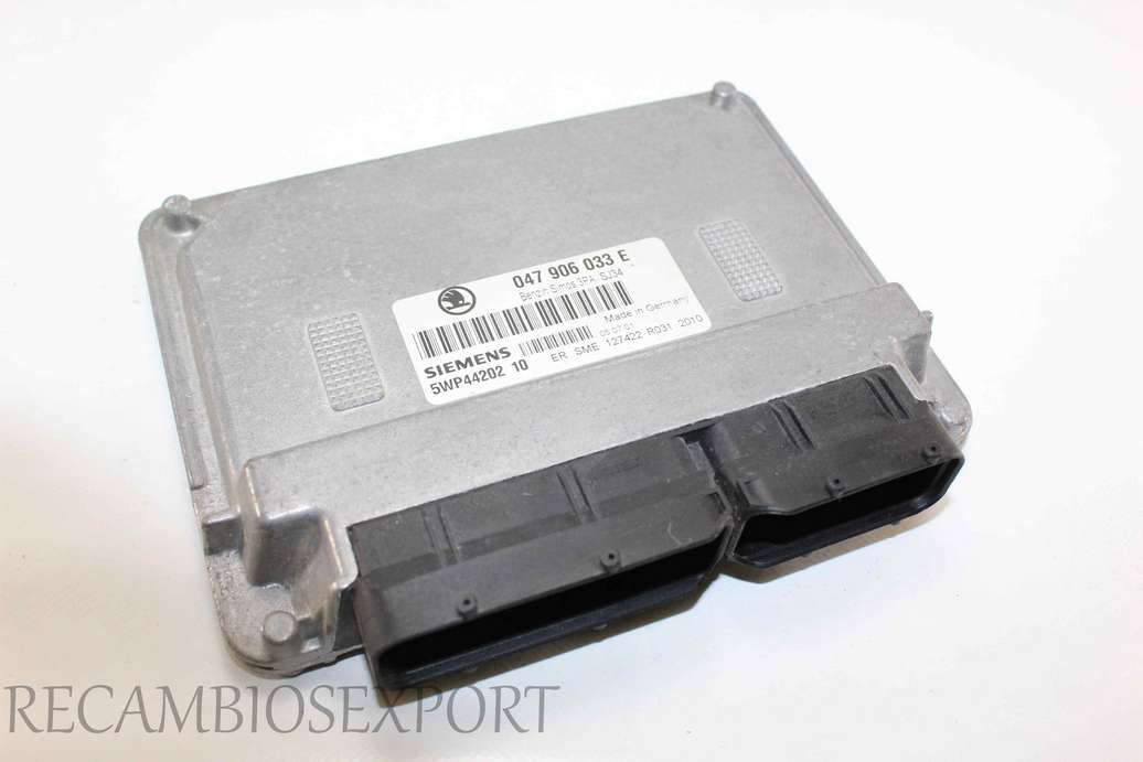 Centralita del motor Skoda Fabia 047906033E 047 906 033 E Siemens 5WP4420210 5WP44202 10 - foto 1