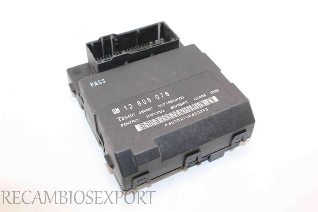 Módulo de control Saab 9-3 GM 12805076 12 805 076 Temic 356967 SC718810500 - foto 1