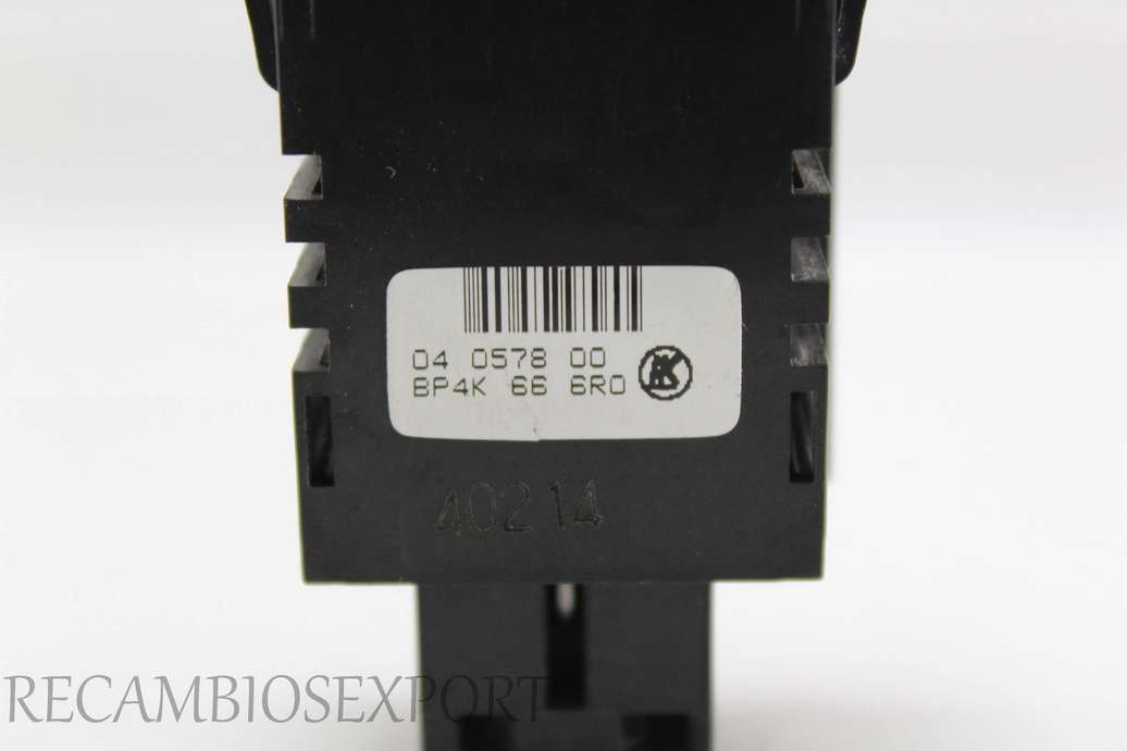 Interruptor de luz Mazda 3 BP4K666R0 BP4K 66 6R0 LK 04057800 04 0578 00 - foto 2