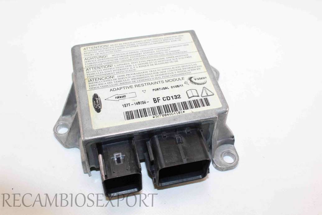 Centralita de airbag Ford Mondeo 1S7T14B056BF 1S7T-14B056-BF CD132 - foto 1