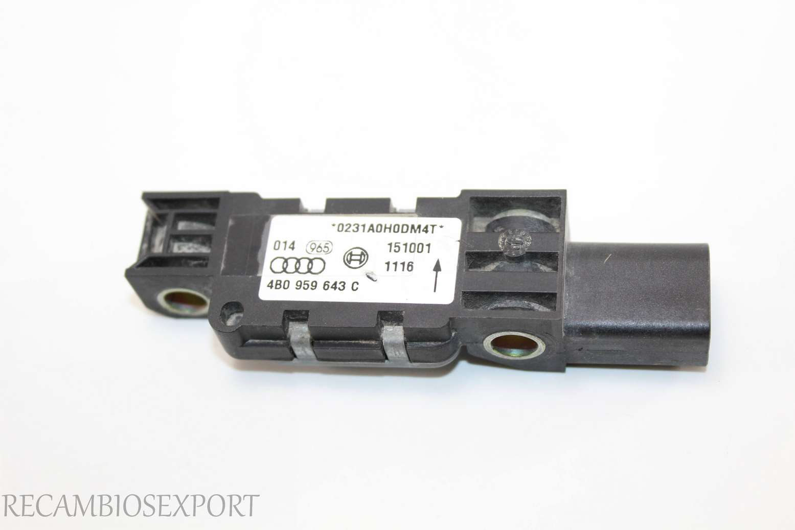 Sensor de airbag Audi A6 VW Touareg 4B0959643C 4B0 959 643 C - foto 1