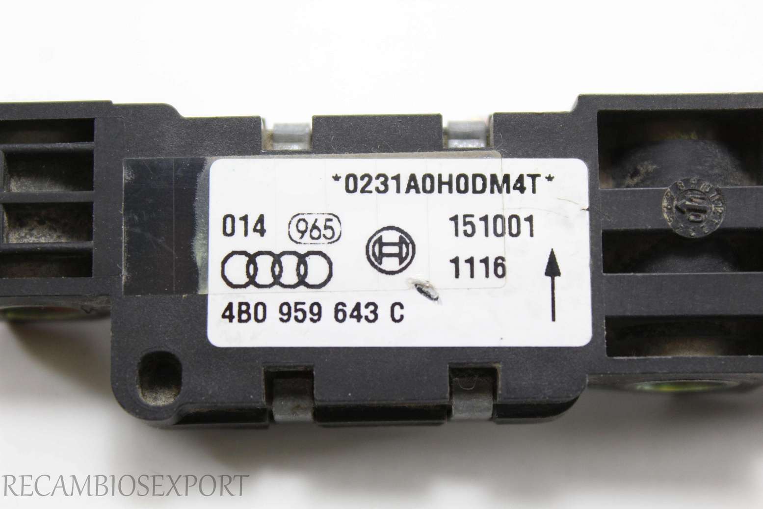 Sensor de airbag Audi A6 VW Touareg 4B0959643C 4B0 959 643 C - foto 2