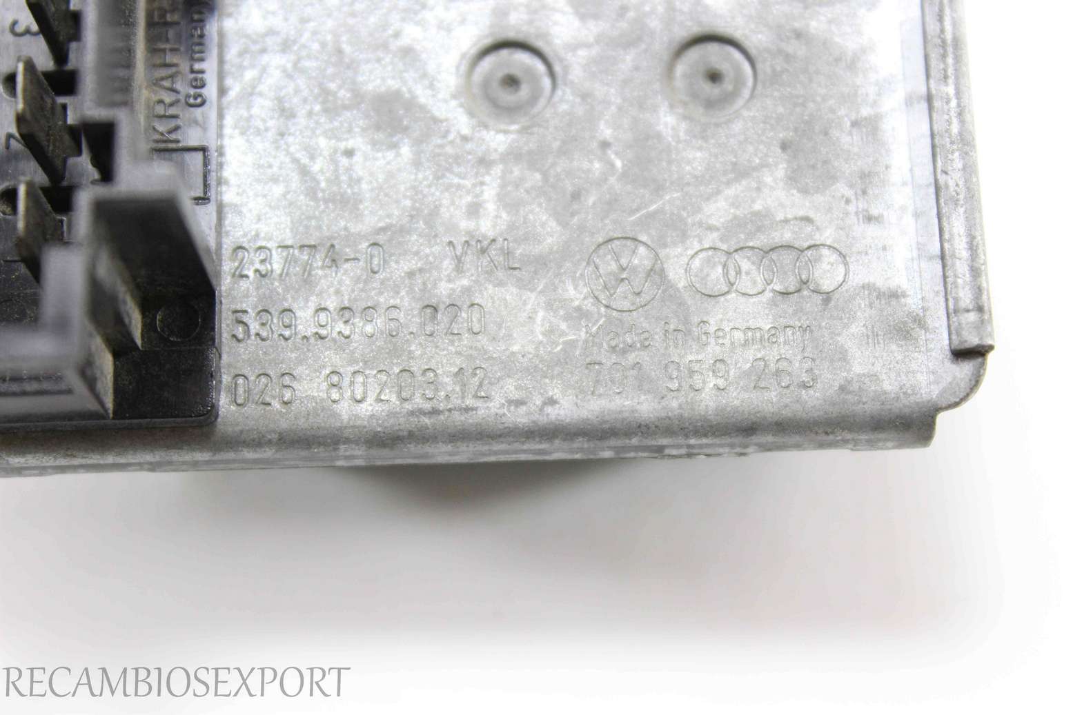 Resistencia de calefacción VW Seat Ford 701959263 701 959 263 0268020312 026 80203.12 5399386020 - foto 2