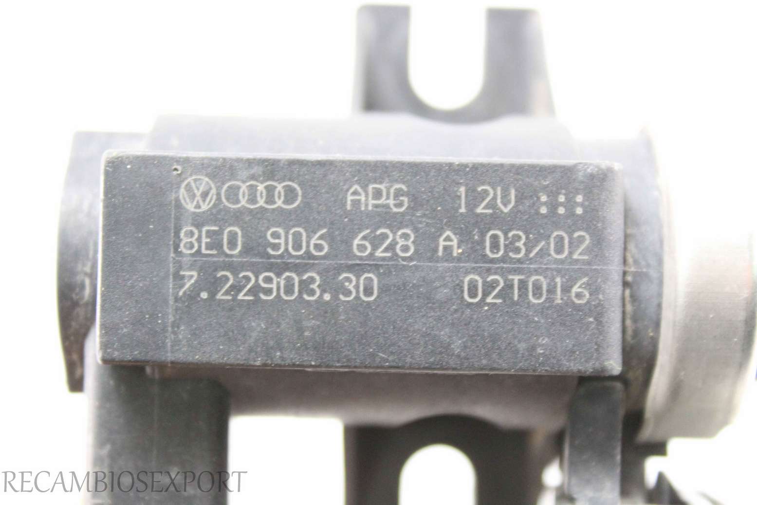 Válvula de vacío VW Audi Seat Skoda 8E0906628A 8E0 906 628 A 72290330 7.22903.30 - foto 2