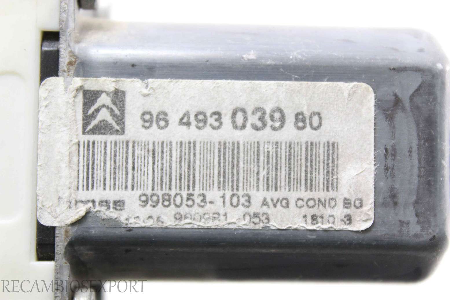 Motor de elevalunas Citroen C5 9649303980 96 493 039 80 0536010901 053.60109.01 Brose 997833102 997833-102 Siemens 7746004902 774.60049.02 - foto 4