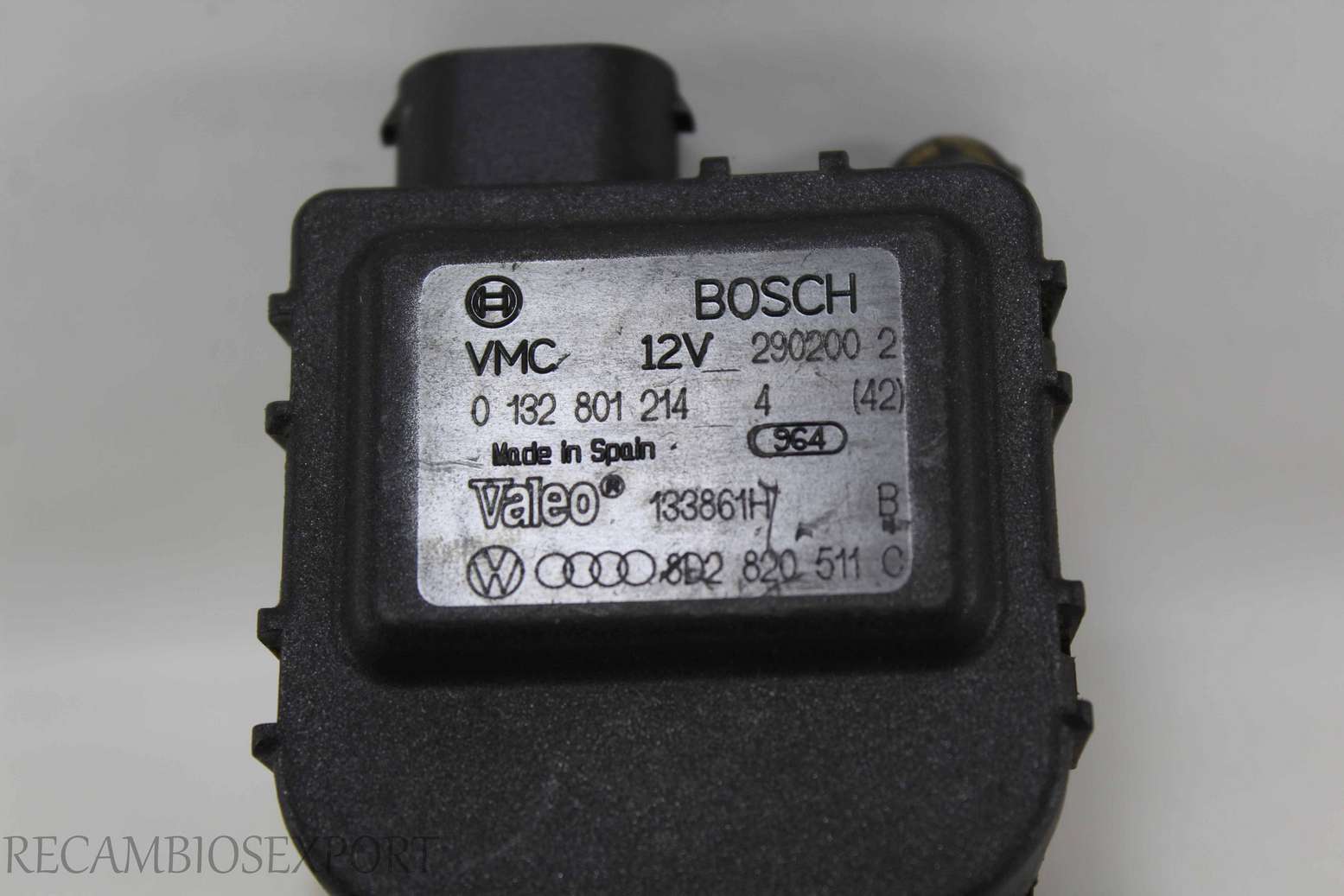Servomotor de calefaccion VW Audi Seat Skoda Porsche 8D2820511C 8D2 820 511 C Bosch 0132801214 0 132 801 214 Valeo 133861H - foto 2