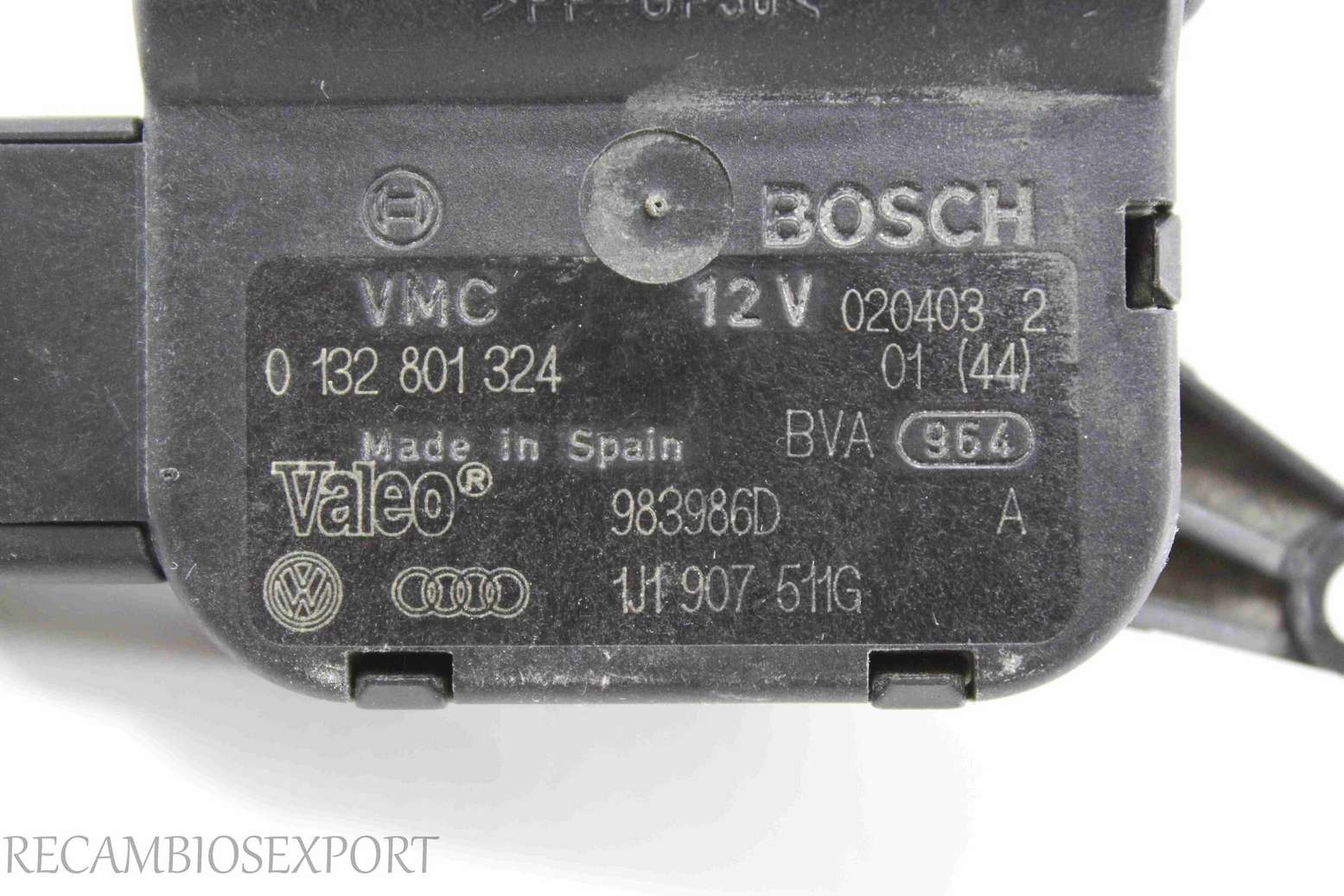 Servomotor de calefaccion VW Audi Seat Skoda 1J1907511G 1J1 907 511G Bosch 0132801324 0 132 801 324 Valeo 983986D - foto 2