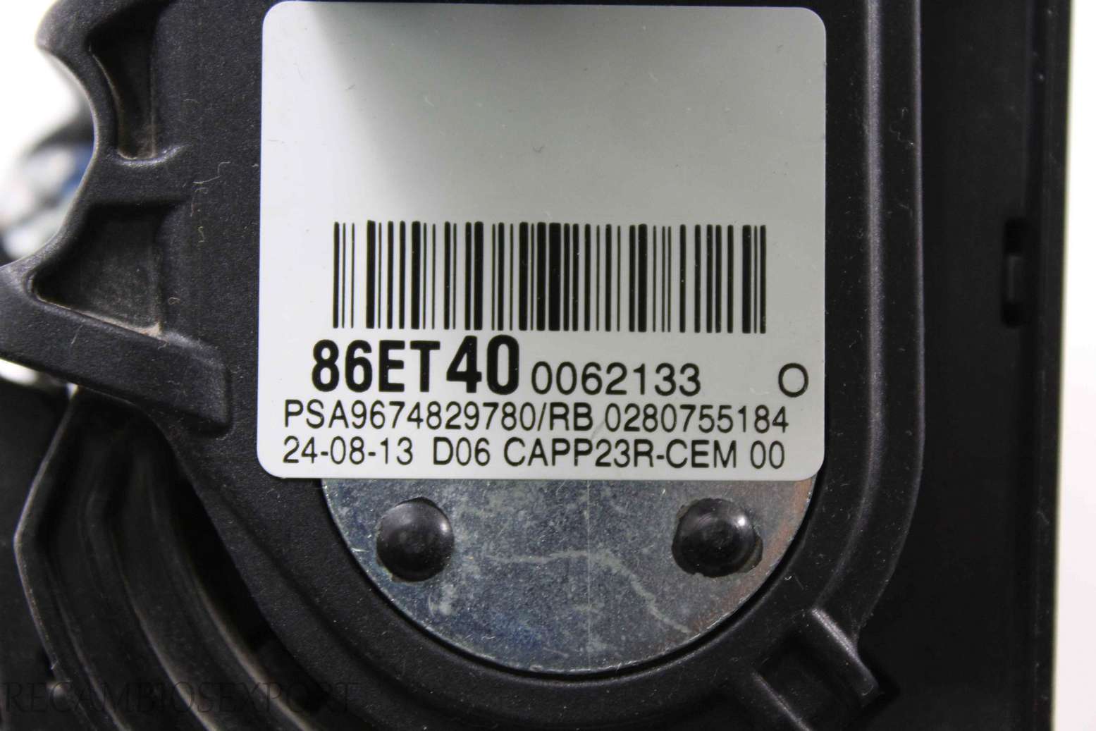 Pedal acelerador Citroen C4 Picasso PSA9674829780 PSA 9674829780 Bosch RB0280755184 RB 0280755184 86ET40 CAPP23RCEM00 CAPP23R-CEM 00 - foto 2