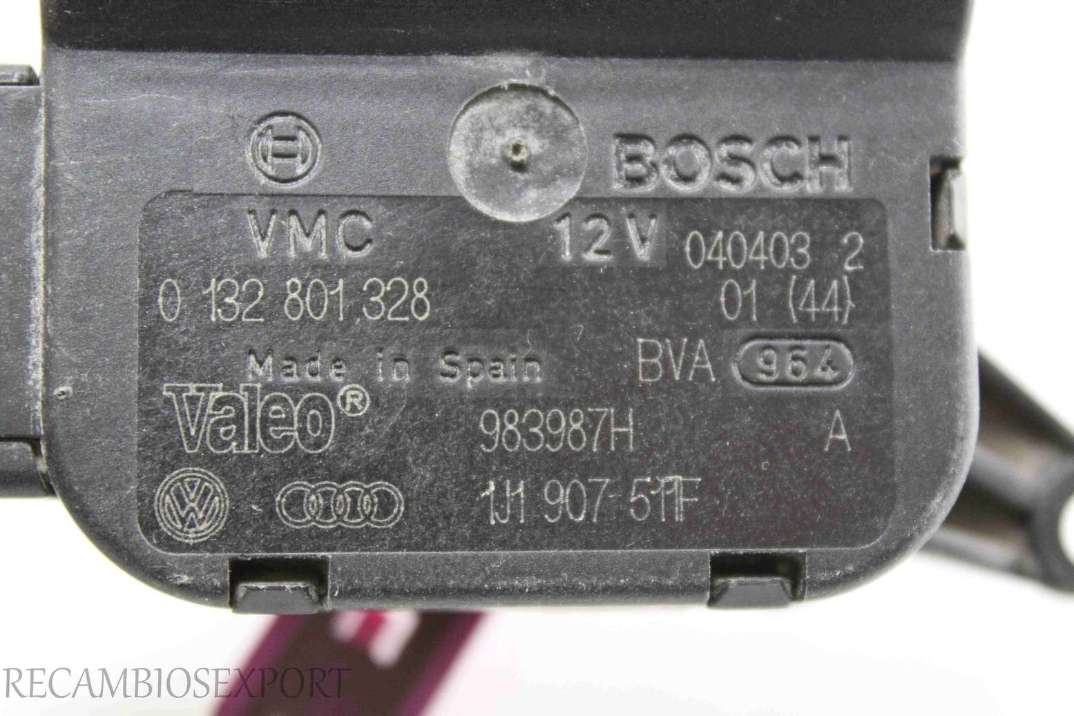 Servomotor de calefaccion VW Seat Audi 1J1907511F 1J1 907 511 F Bosch 0132801328 0 132 801 328 Valeo 983987H - foto 2