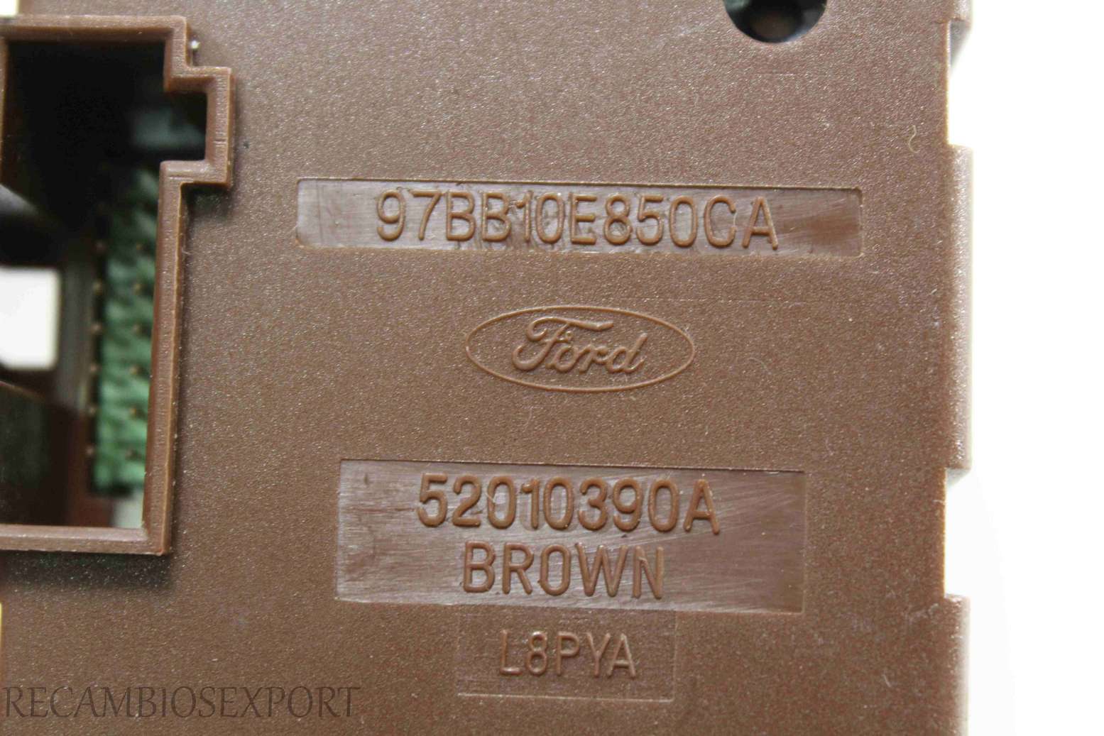 Modulo de control luces de emergencia Ford Mondeo Cougar 97BB10E850CA 52010390A - foto 2