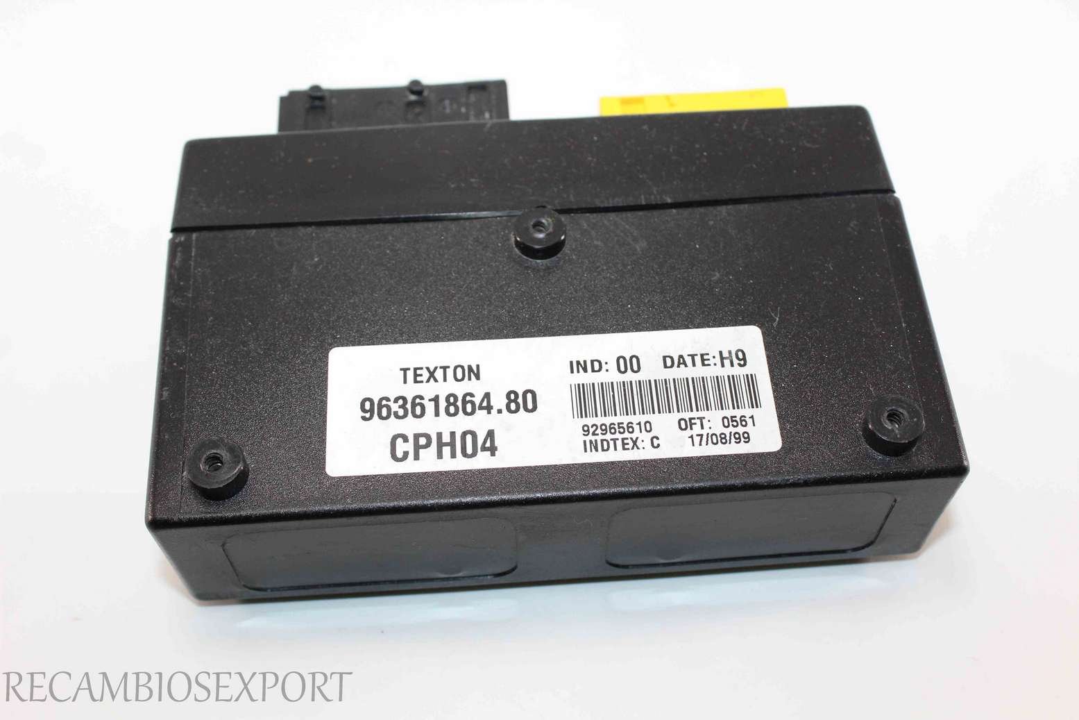 Modulo de cierre centralizado Peugeot 306 9636186480 96361864.80 DATE H9 Texton Ind. C - foto 1