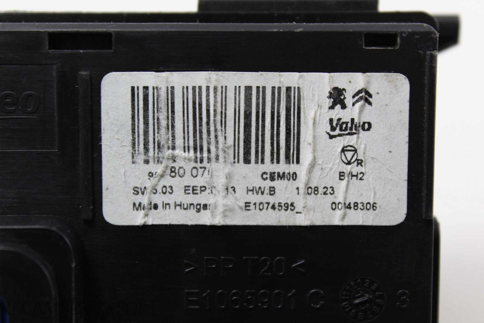 Modulo de control Peugeot 308 Citroen C4 Picasso E1074595 Valeo - foto 2