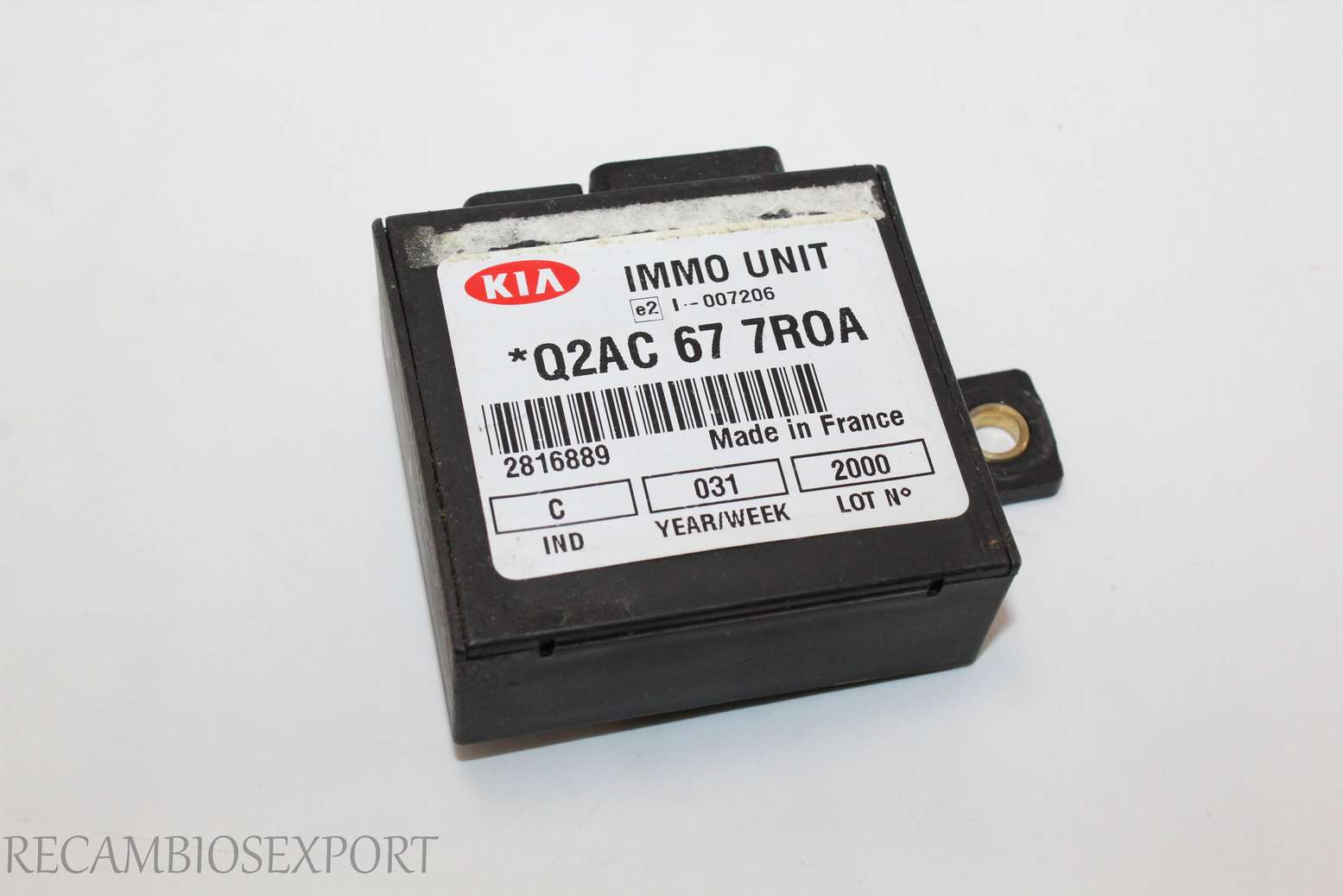 Modulo de inmovilizador Kia Clarus Q2AC677R0A Q2AC 67 7R0A - foto 1